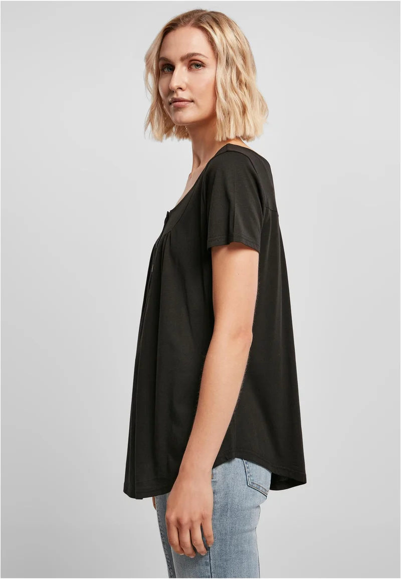 UC Viscose Button Up Tee