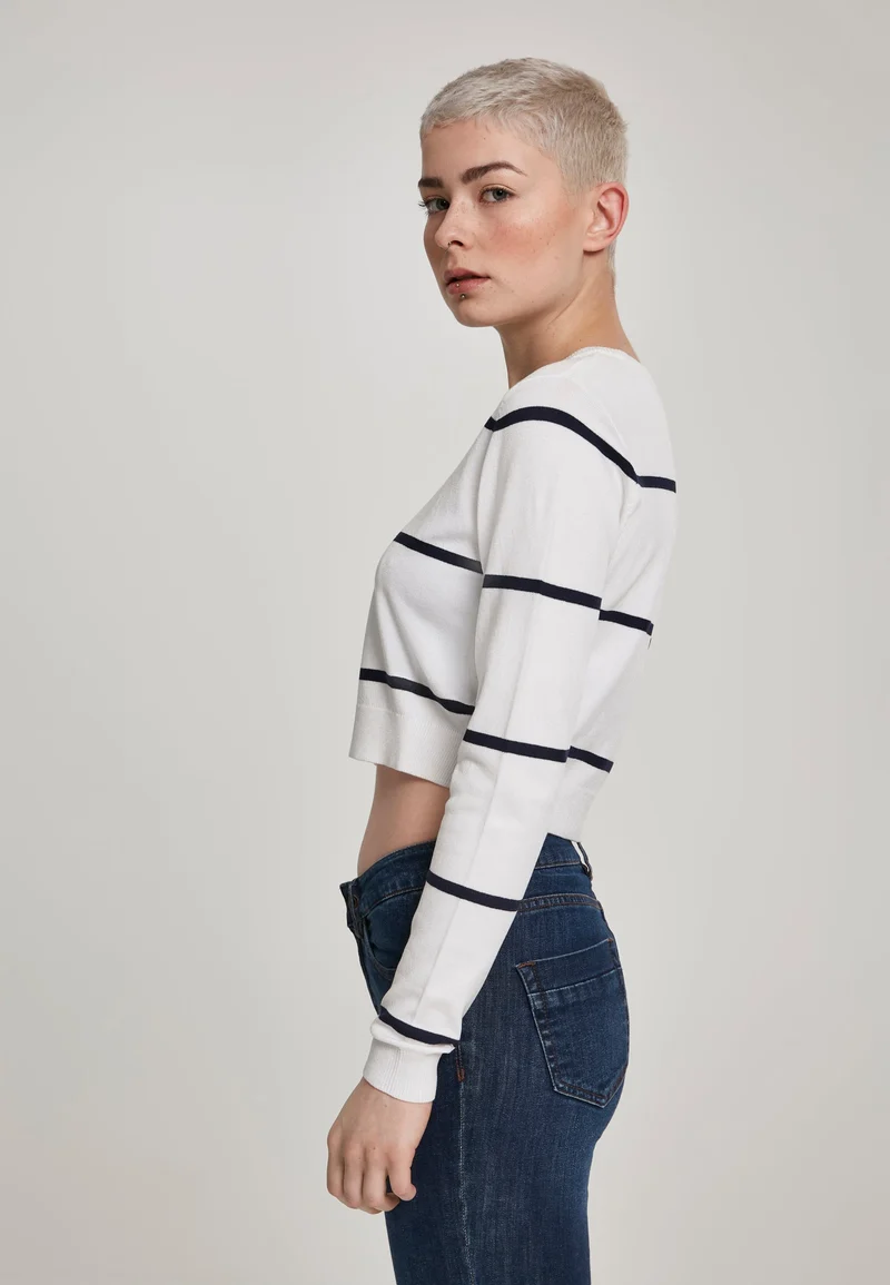 UC Short Striped Sweater