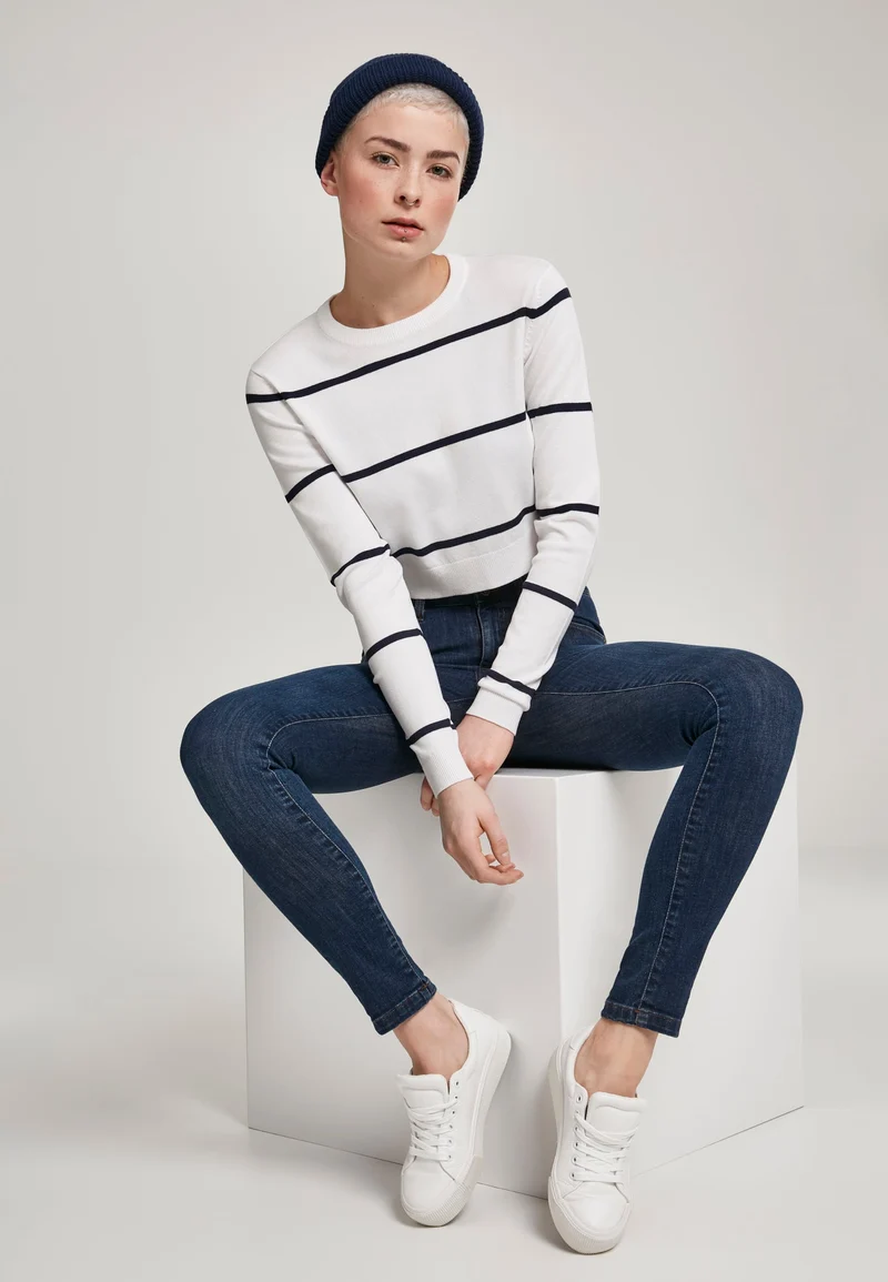 UC Short Striped Sweater