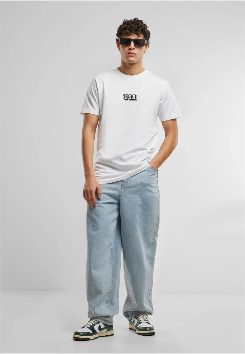 MT USA College Wording Patch Tee