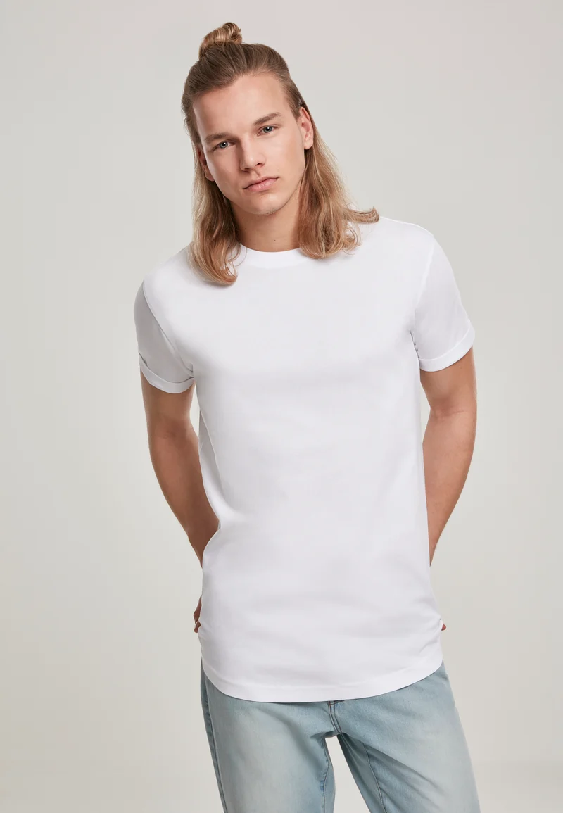 UC Short Shaped Turn Up Tee