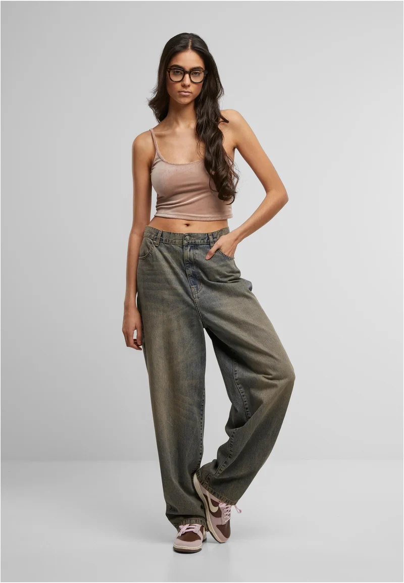 UC Short Velvet Top