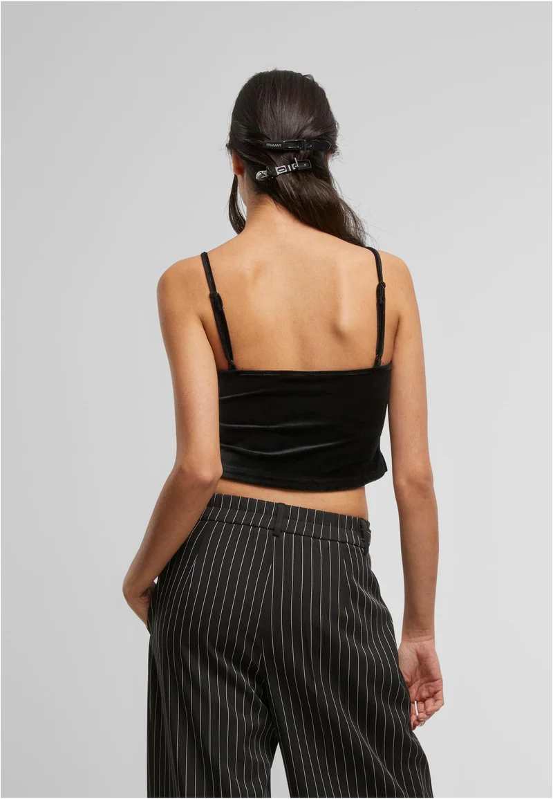 UC Short Velvet Top
