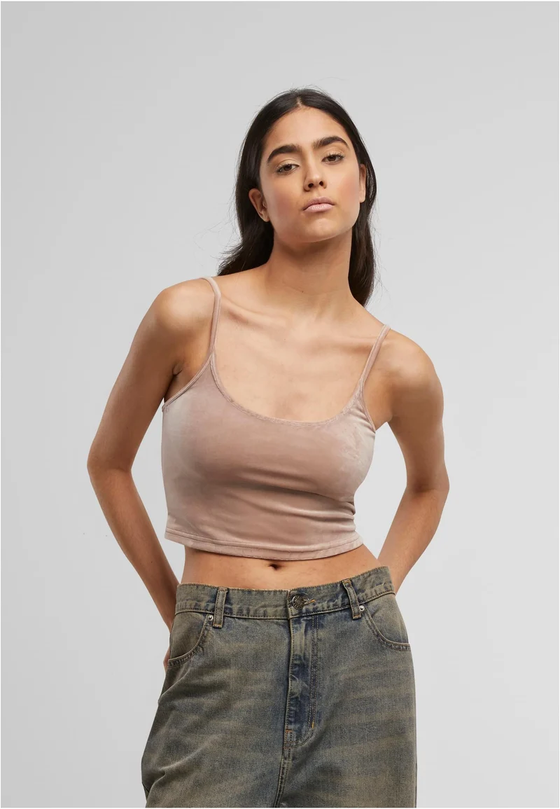UC Short Velvet Top