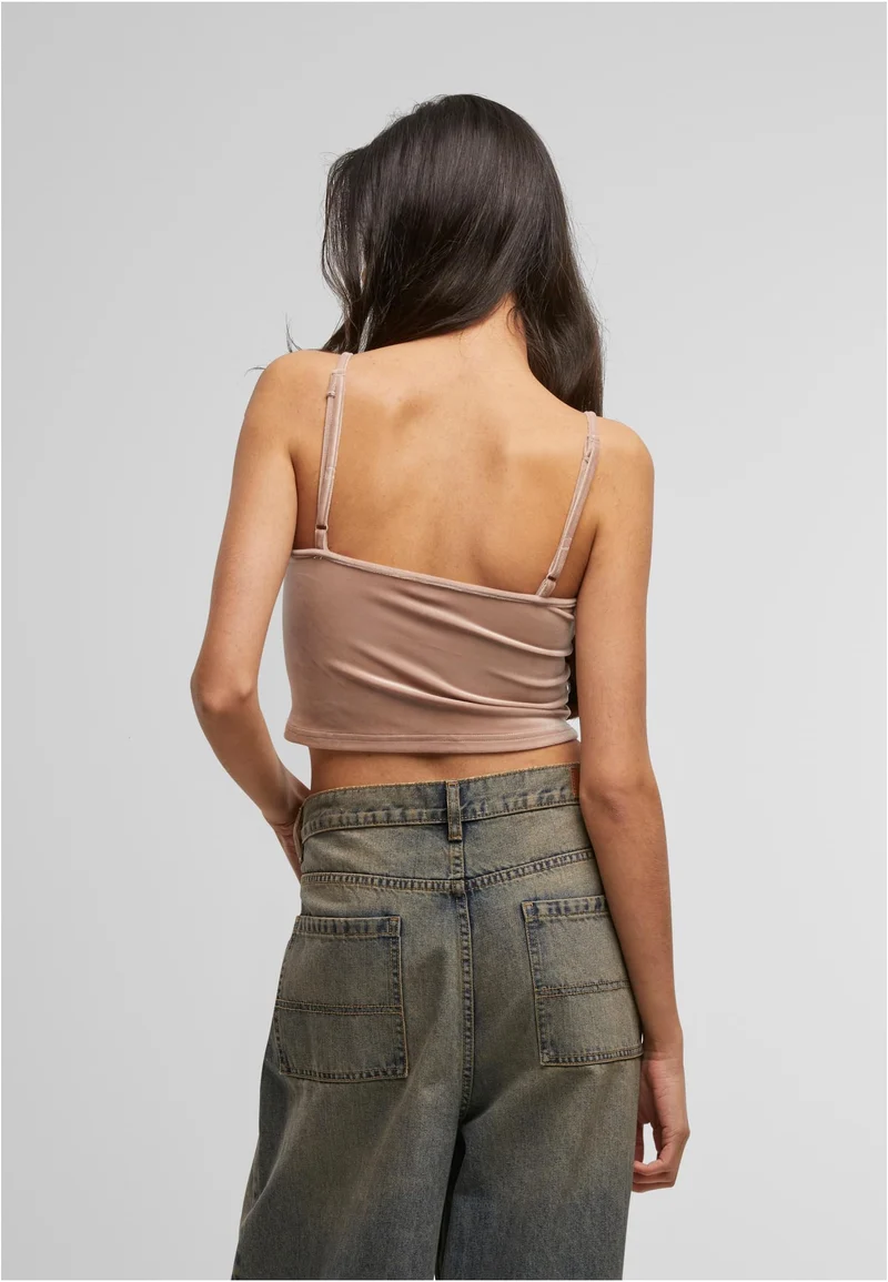UC Short Velvet Top