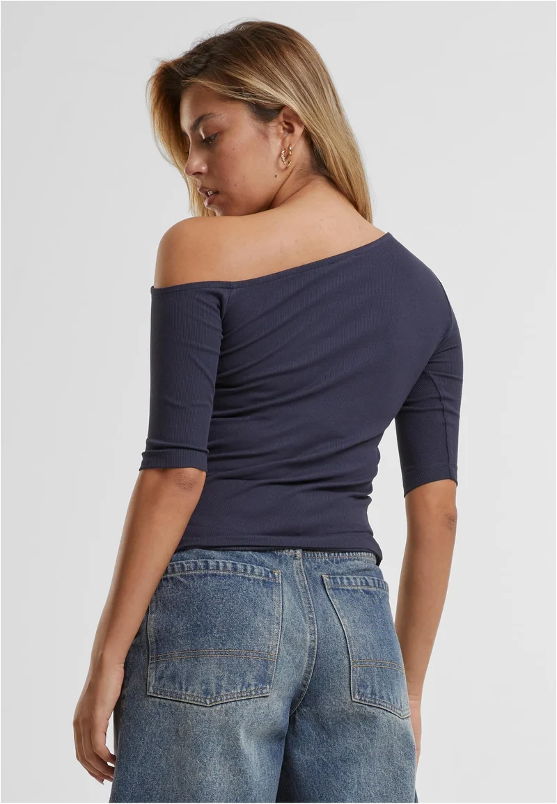 UC Organic Asymmetric Rib Tee