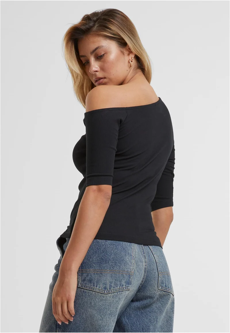 UC Organic Asymmetric Rib Tee