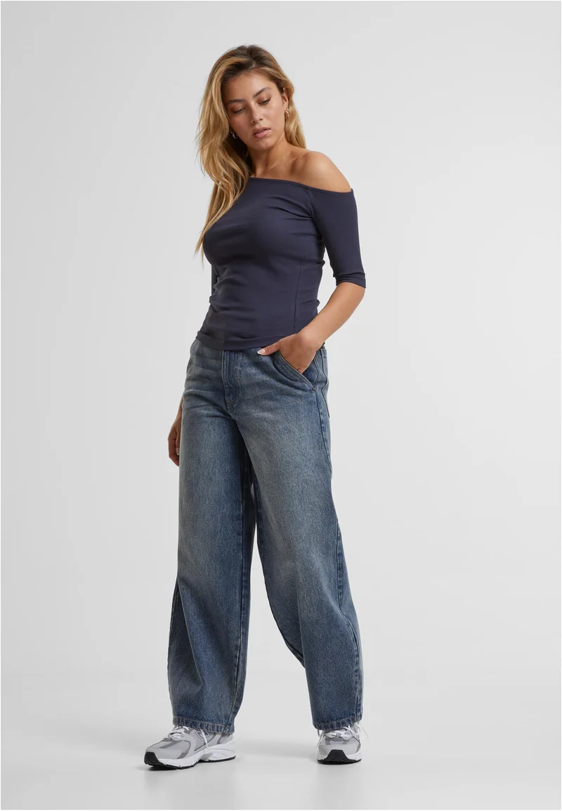 UC Organic Asymmetric Rib Tee