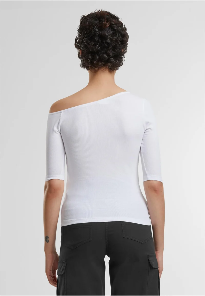 UC Organic Asymmetric Rib Tee
