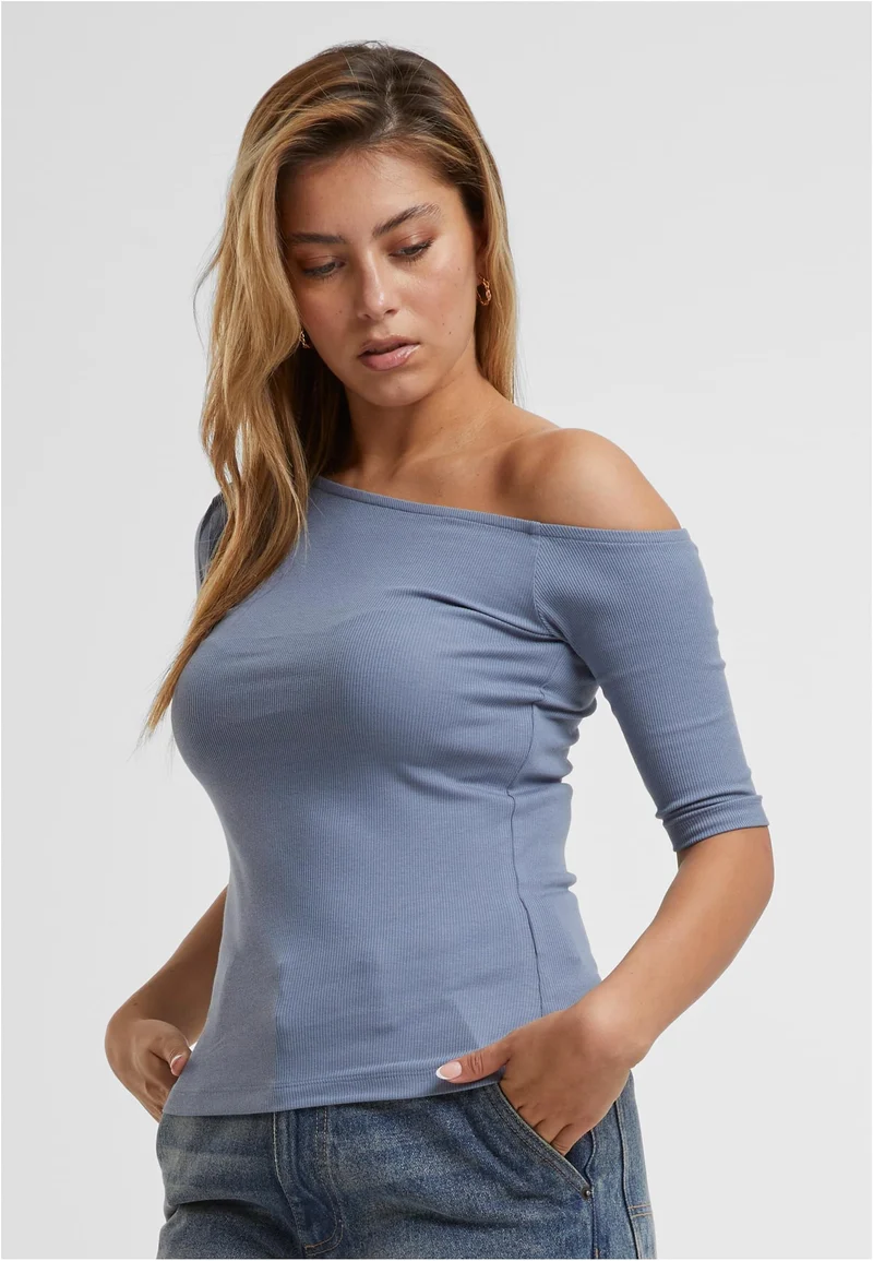 UC Organic Asymmetric Rib Tee