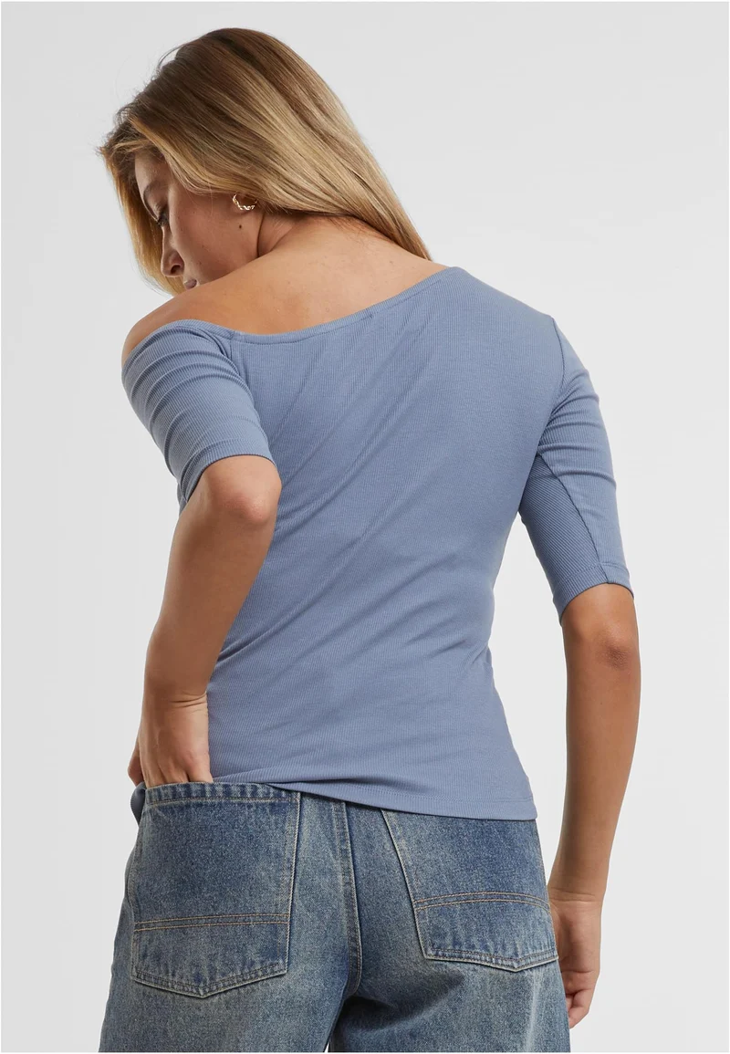 UC Organic Asymmetric Rib Tee