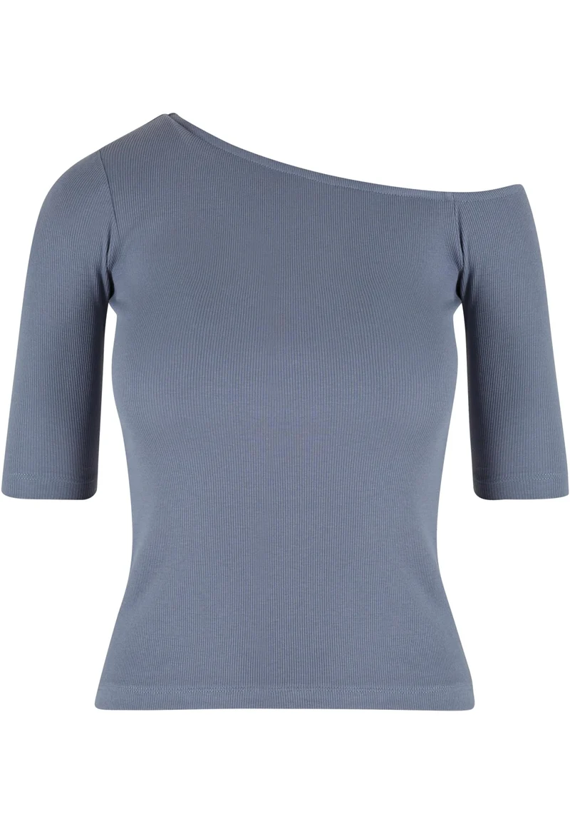 UC Organic Asymmetric Rib Tee