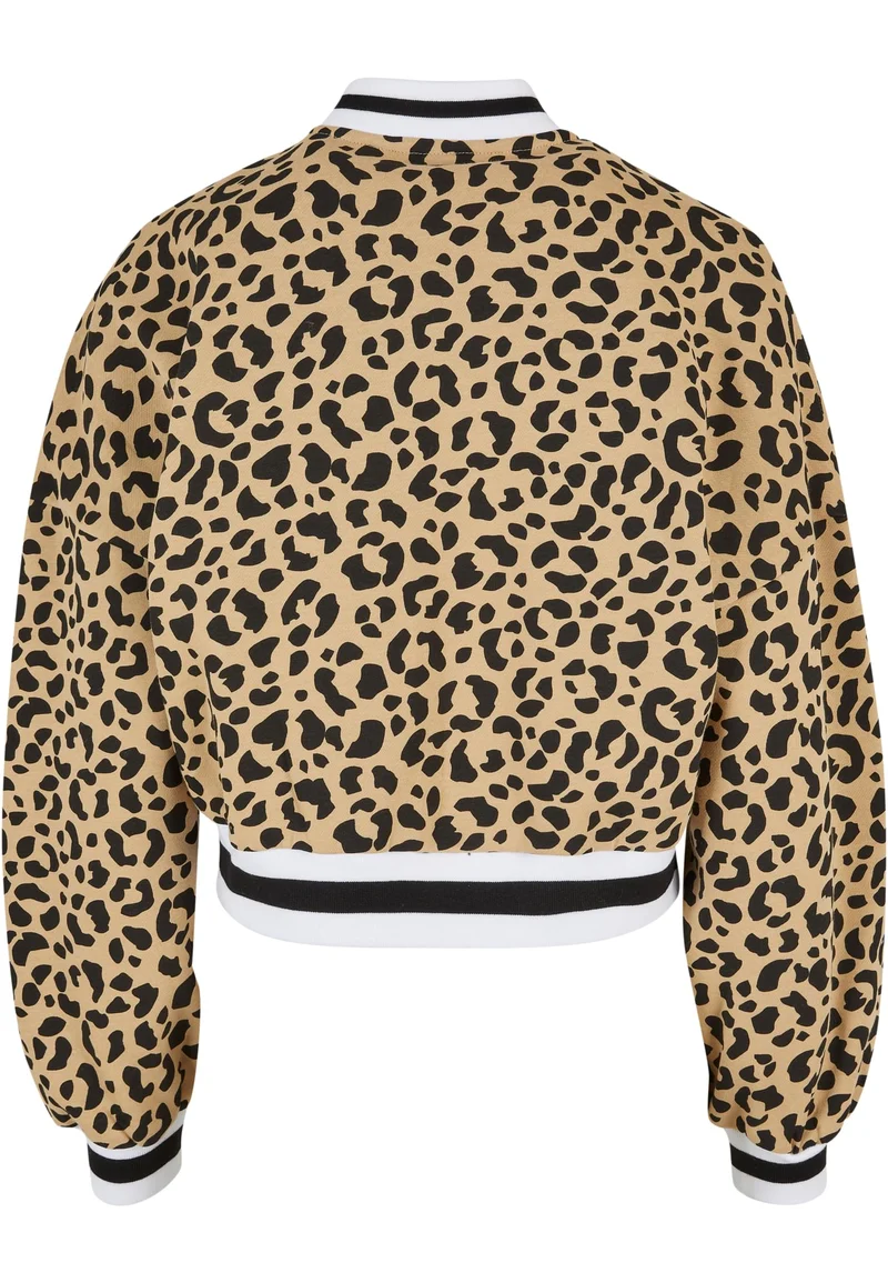UC AOP Oversized College Sweat Jacket