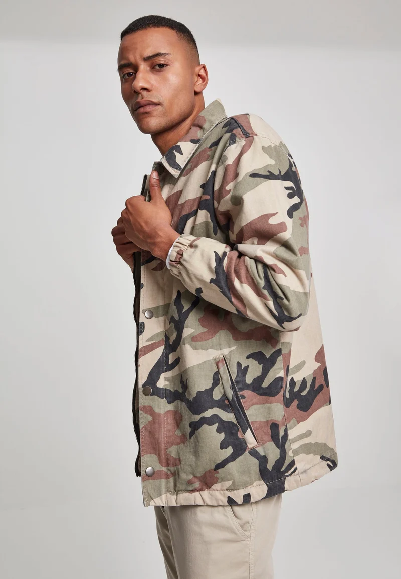 UC Camo Cotton Coach Jacket