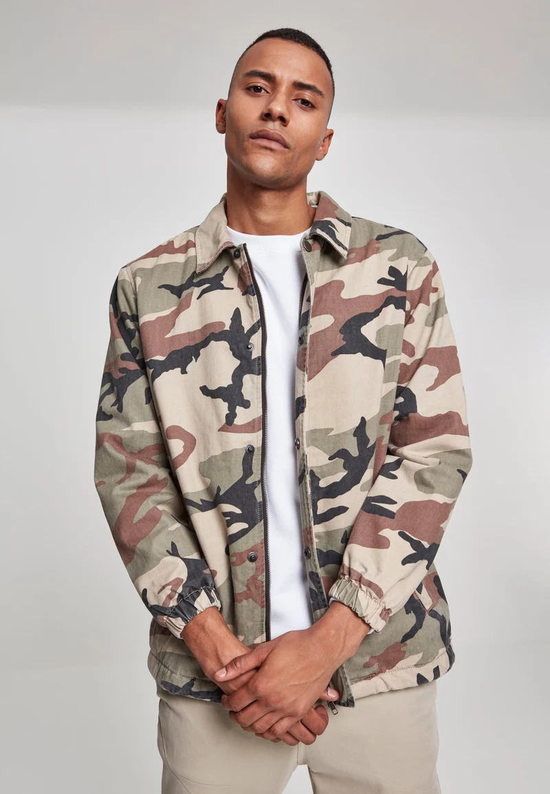 UC Camo Cotton Coach Jacket
