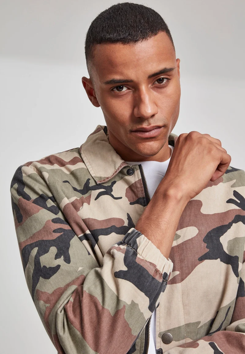 UC Camo Cotton Coach Jacket