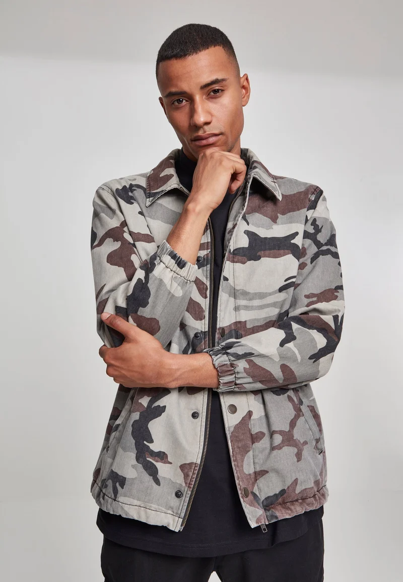 UC Camo Cotton Coach Jacket