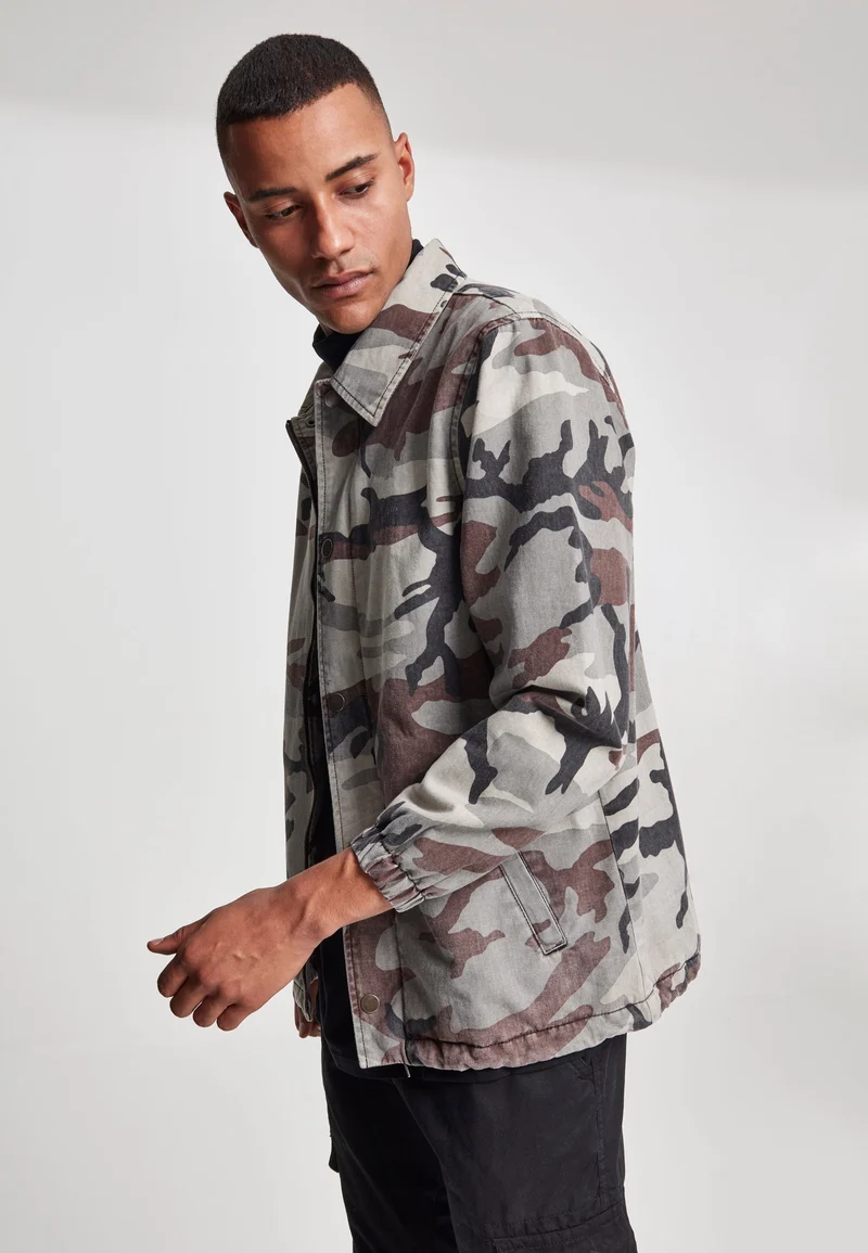 UC Camo Cotton Coach Jacket