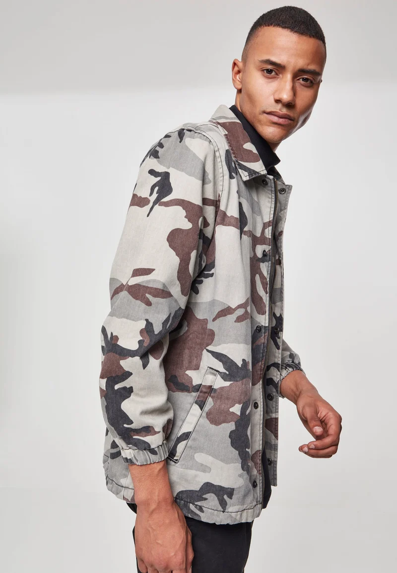 UC Camo Cotton Coach Jacket