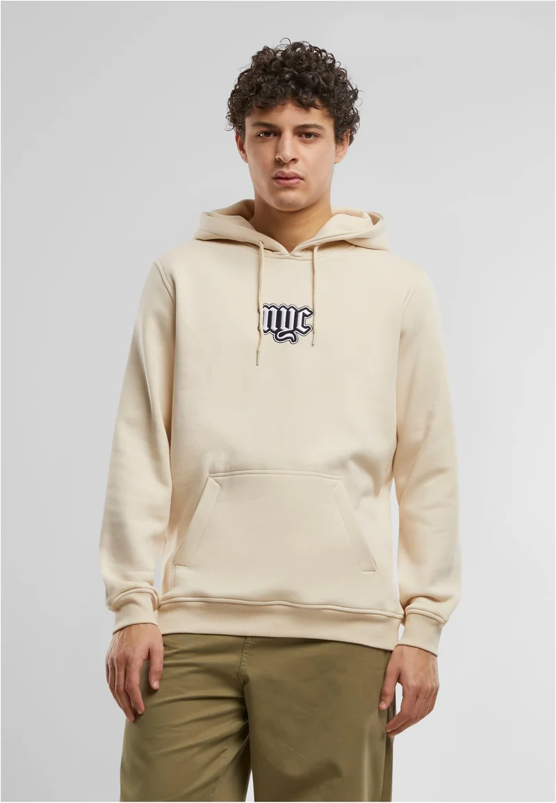 MT NYC Old English Wording Patch Hoody