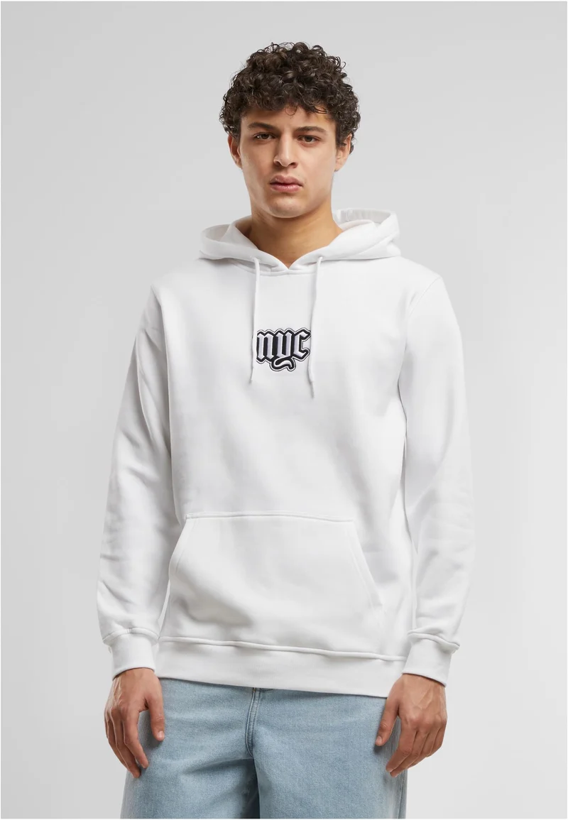 MT NYC Old English Wording Patch Hoody