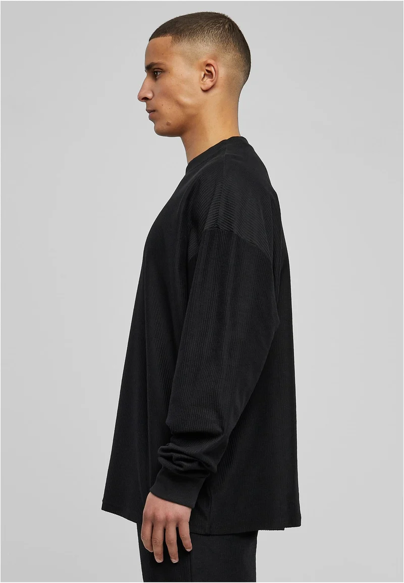 UC Rib Terry Boxy Crew