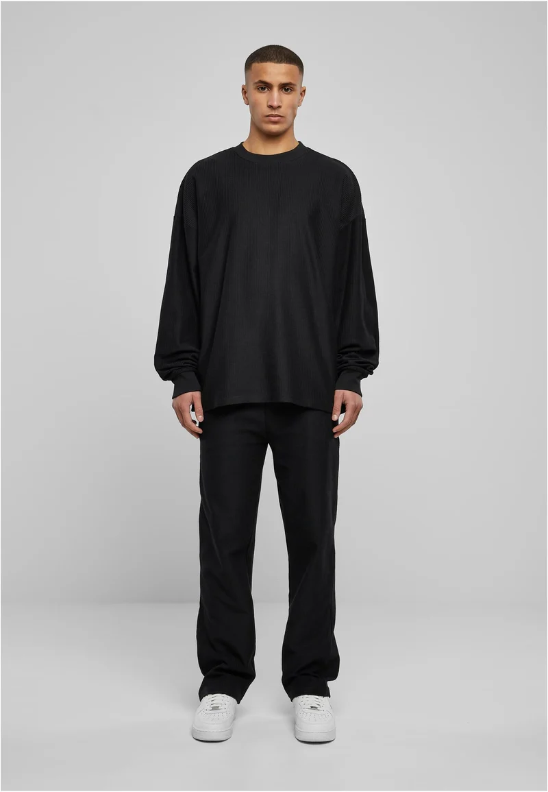 UC Rib Terry Boxy Crew