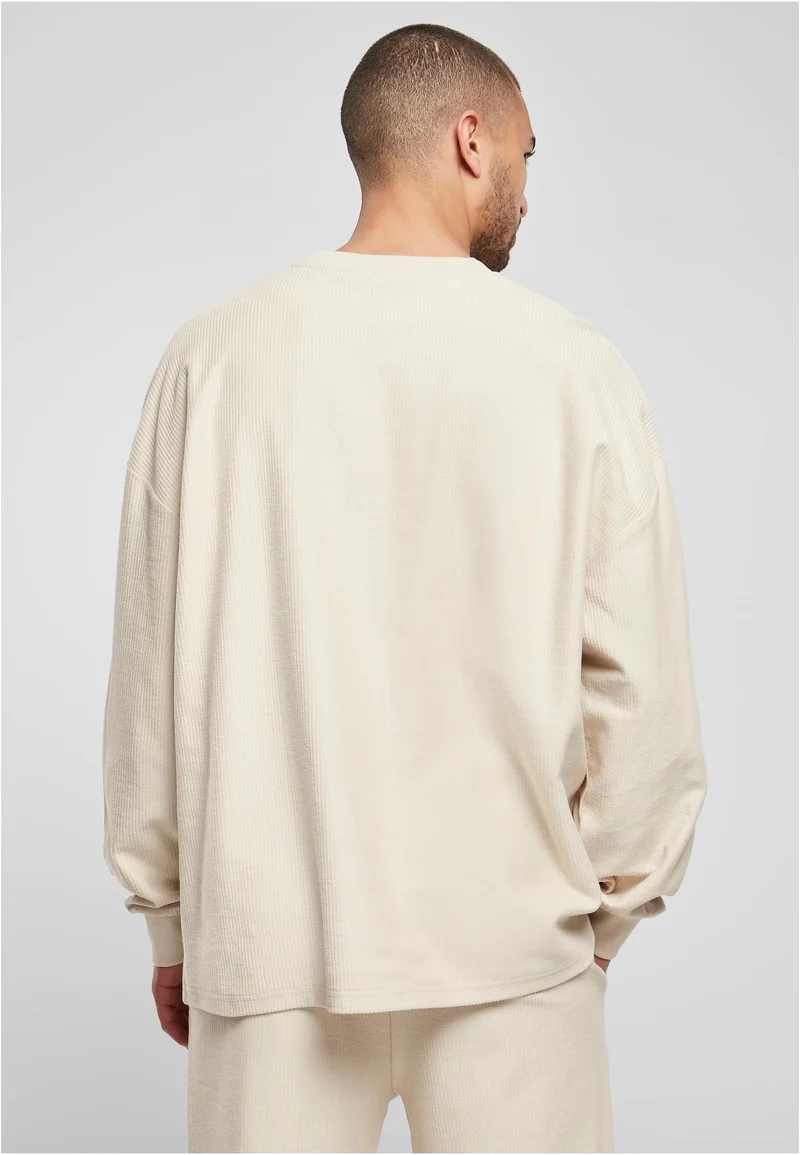 UC Rib Terry Boxy Crew