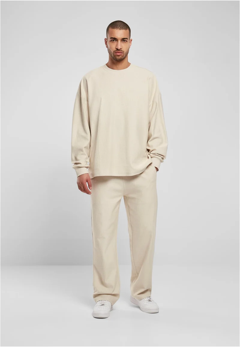 UC Rib Terry Boxy Crew