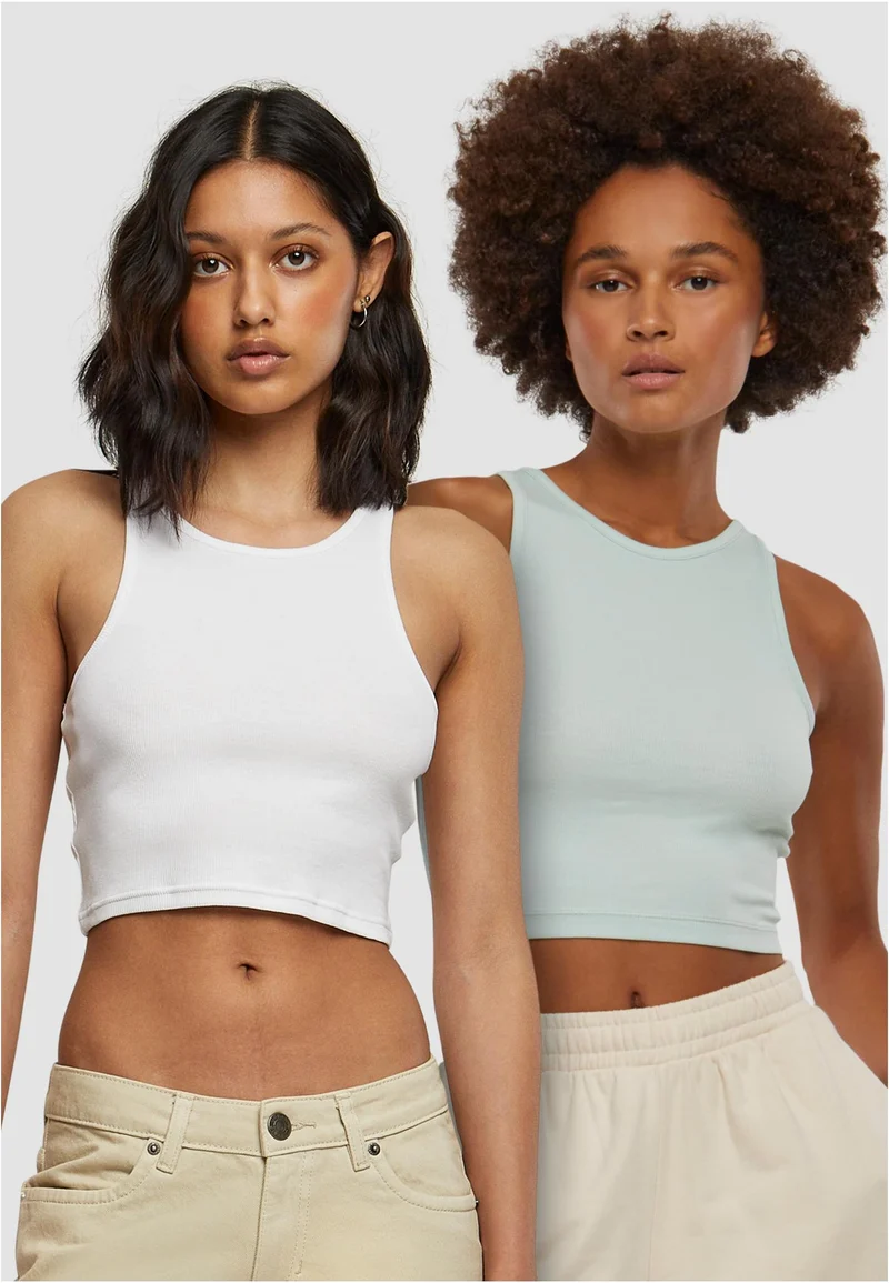 UC Cropped Rib Top 2-Pack