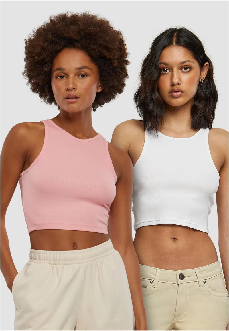 UC Cropped Rib Top 2-Pack