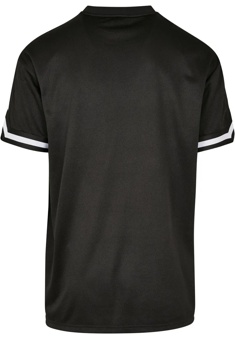UC Oversized Stripes Mesh Tee