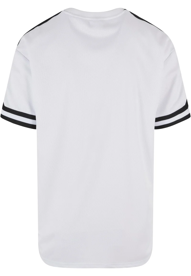 UC Oversized Stripes Mesh Tee
