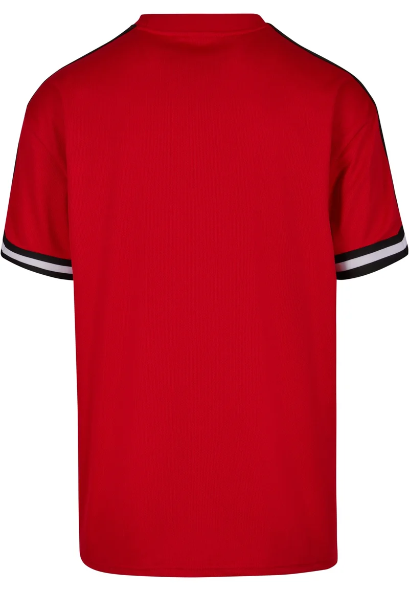 UC Oversized Stripes Mesh Tee