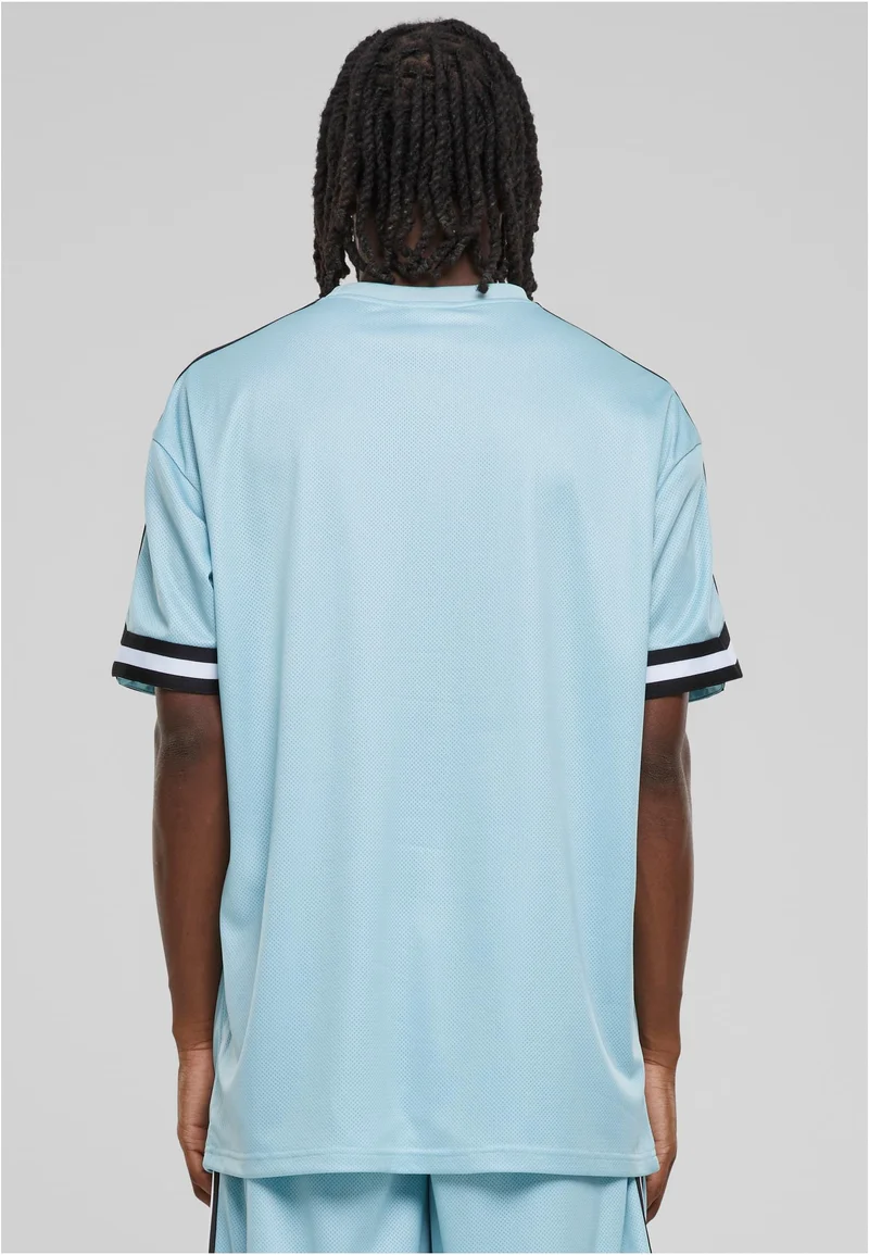 UC Oversized Stripes Mesh Tee