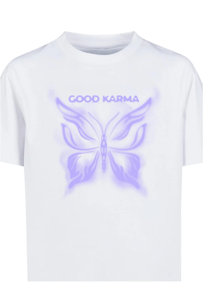 MT Kids Good Karma Butterfly Tee