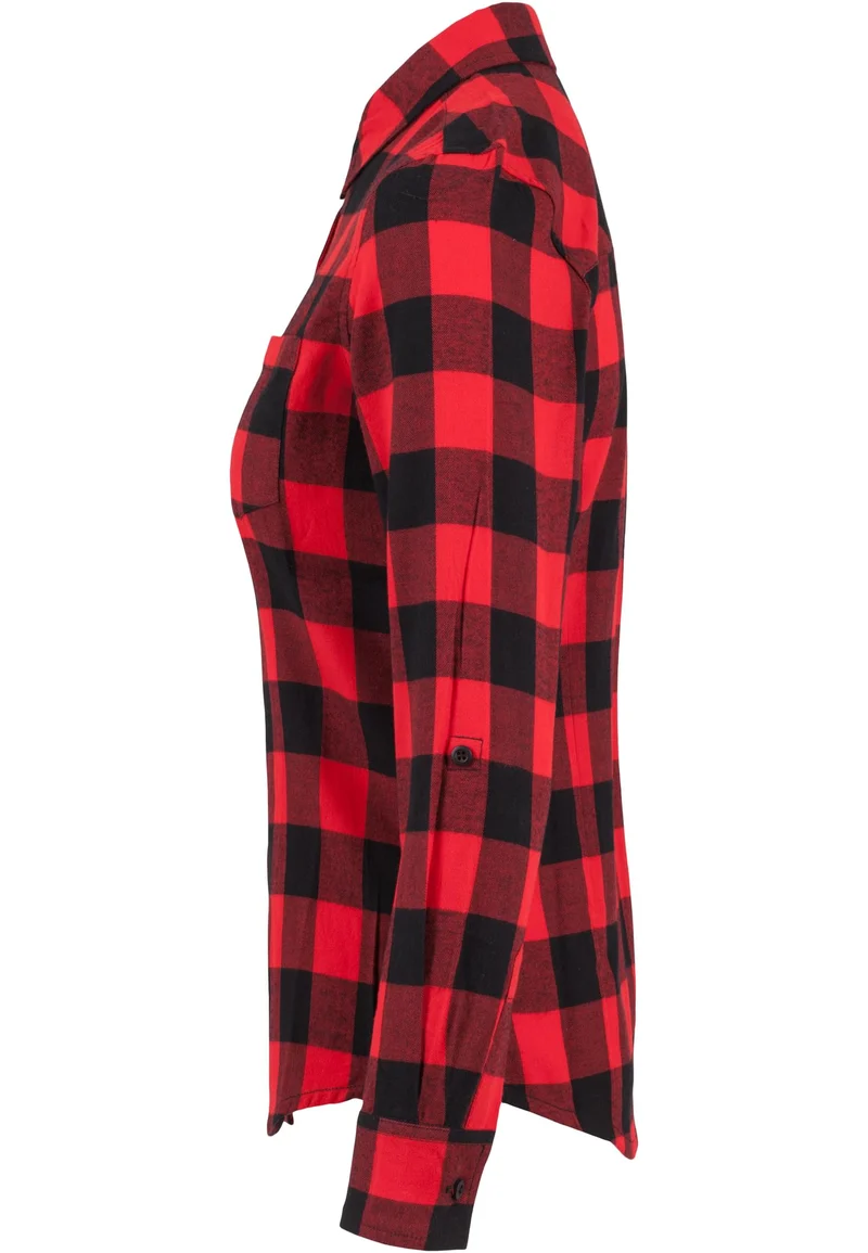 UC Turnup Checked Flanell Shirt