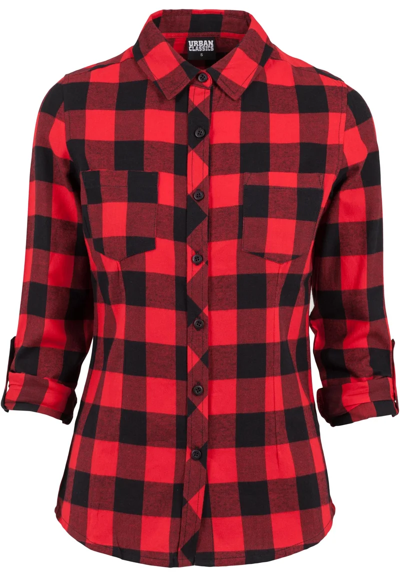 UC Turnup Checked Flanell Shirt