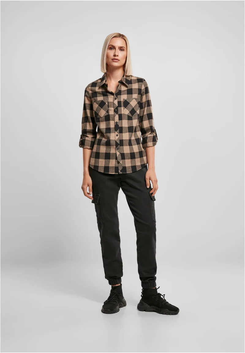 UC Turnup Checked Flanell Shirt