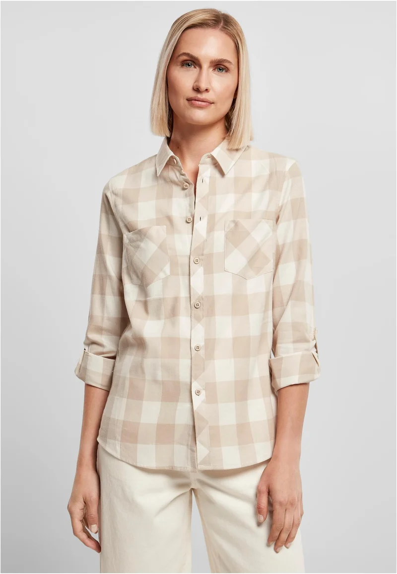 UC Turnup Checked Flanell Shirt