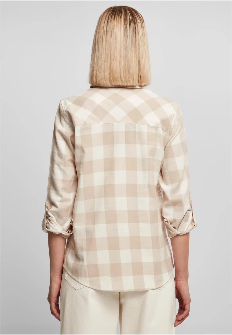 UC Turnup Checked Flanell Shirt