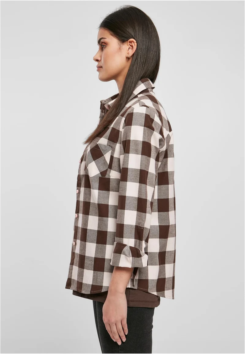 UC Turnup Checked Flanell Shirt