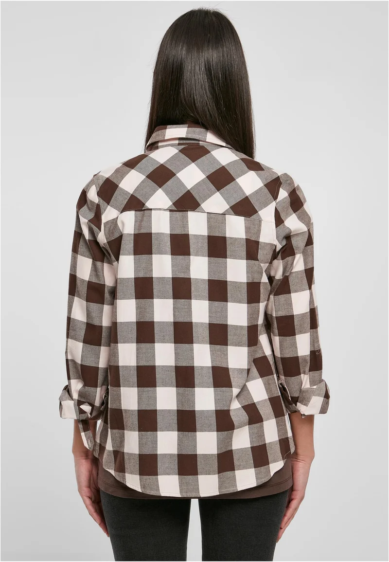 UC Turnup Checked Flanell Shirt
