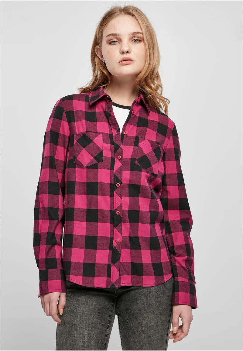UC Turnup Checked Flanell Shirt