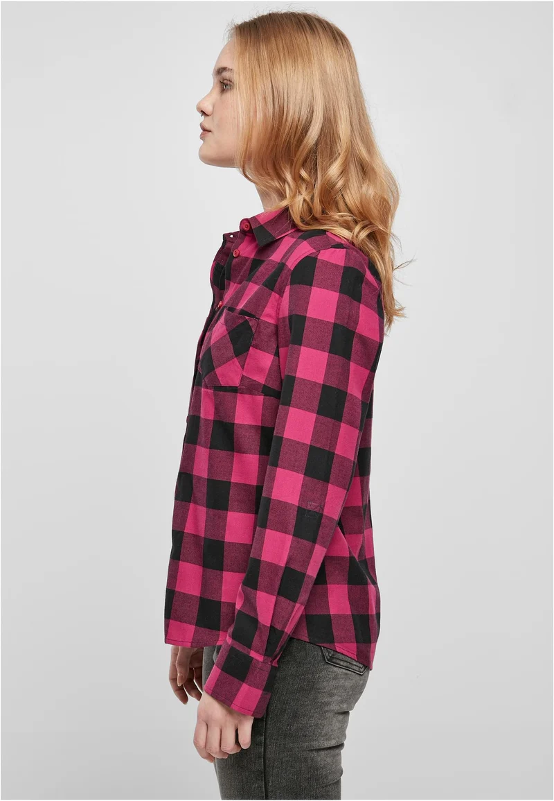 UC Turnup Checked Flanell Shirt