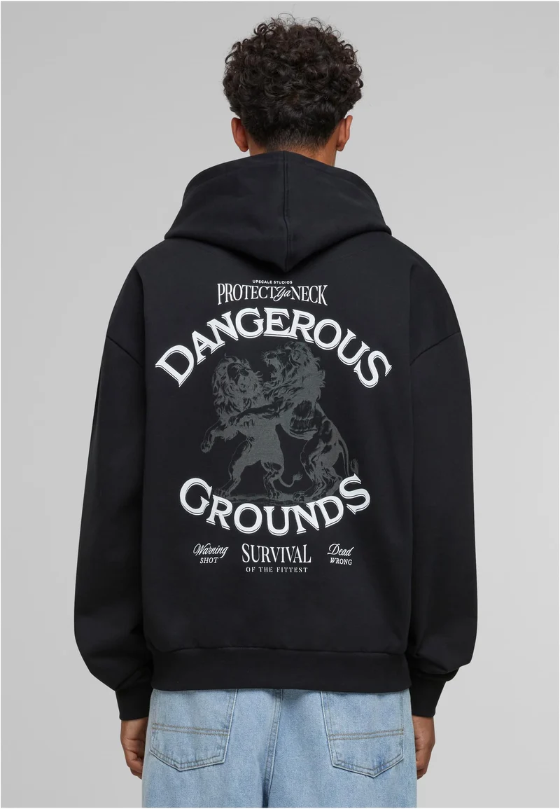 MT Dangerous Grounds Oversize Zip Hoody