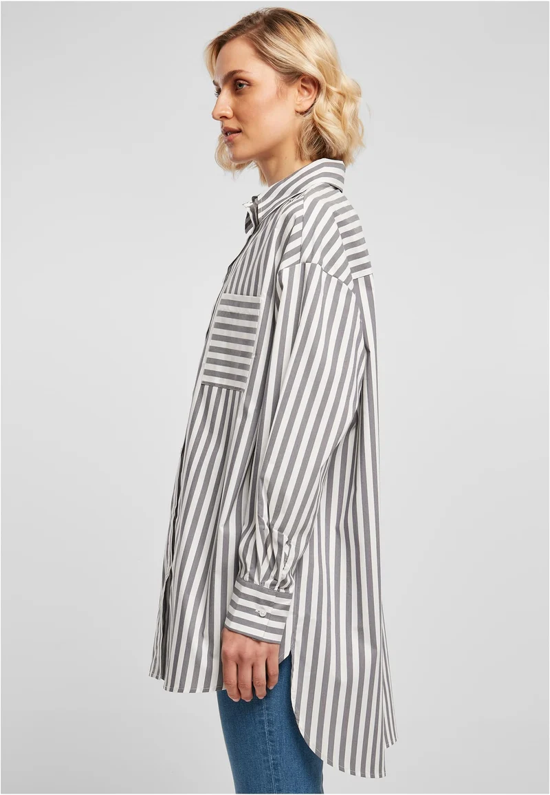 UC Oversized Stripe Shirt
