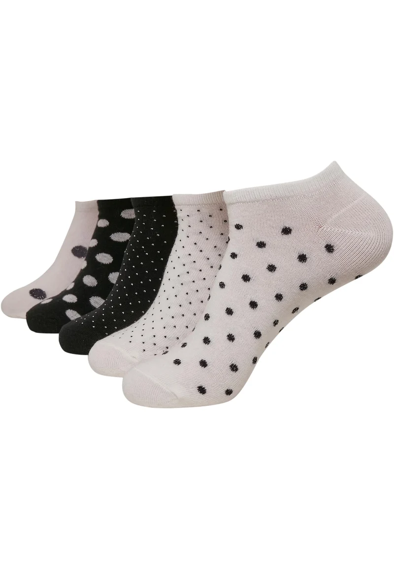 UC No Show Socks Dots 5-Pack