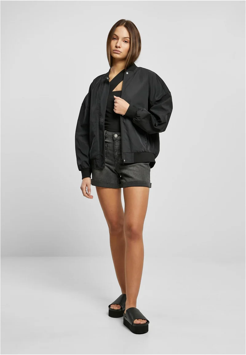 UC Recycled Oversized Light Bomber Jacket