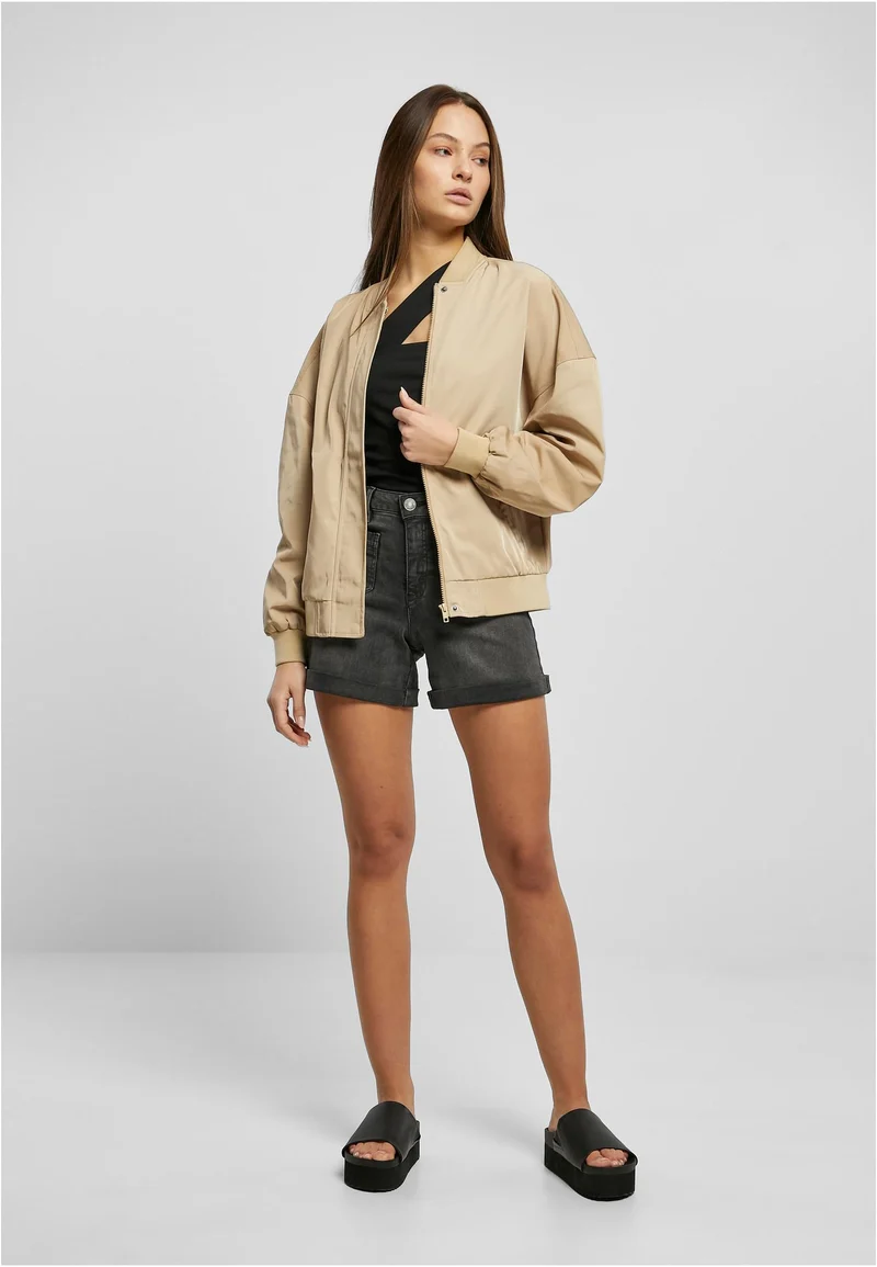 UC Recycled Oversized Light Bomber Jacket